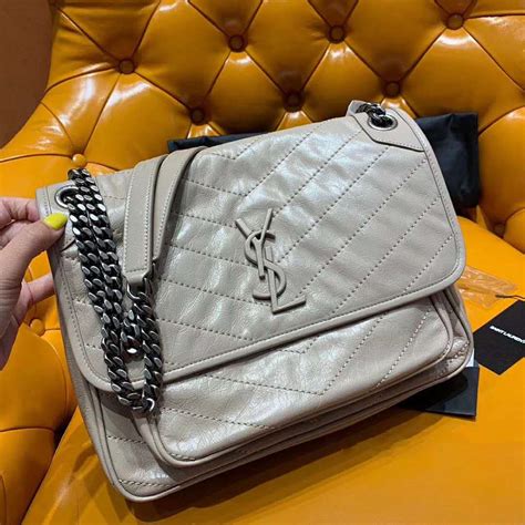 ysl niki bag white|st laurent niki bag.